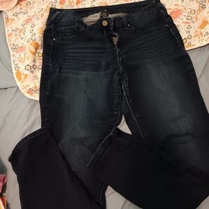 Sound/style beau dawson soft stretch jeans dark wash skinny